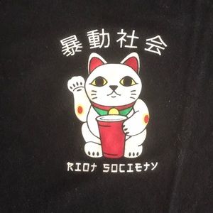 Riot society shirt size medium
